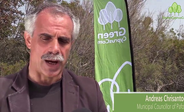 Paphos municipal Councillor Andreas Chrysanthou on Green Cyprus initiative